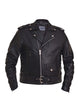 Men's Traditional Premium Motorcycle Jacket with Side Laces