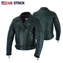 Highend Men's Pistol Pete Leather Jacket - HighwayLeather