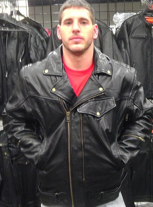 Men'sPistolPeteLeatherJacket