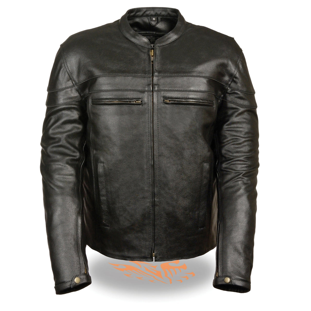 Men's Sporty Scooter Crossover Jacket - HighwayLeather