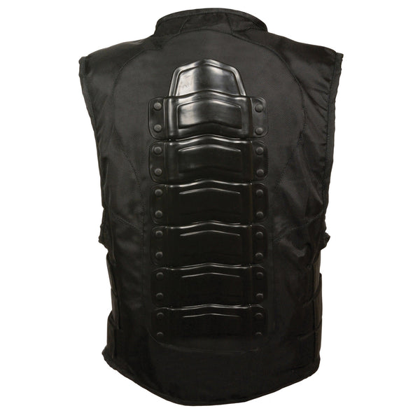 Men's Textile SWAT Style Biker Vest | HighwayLeather